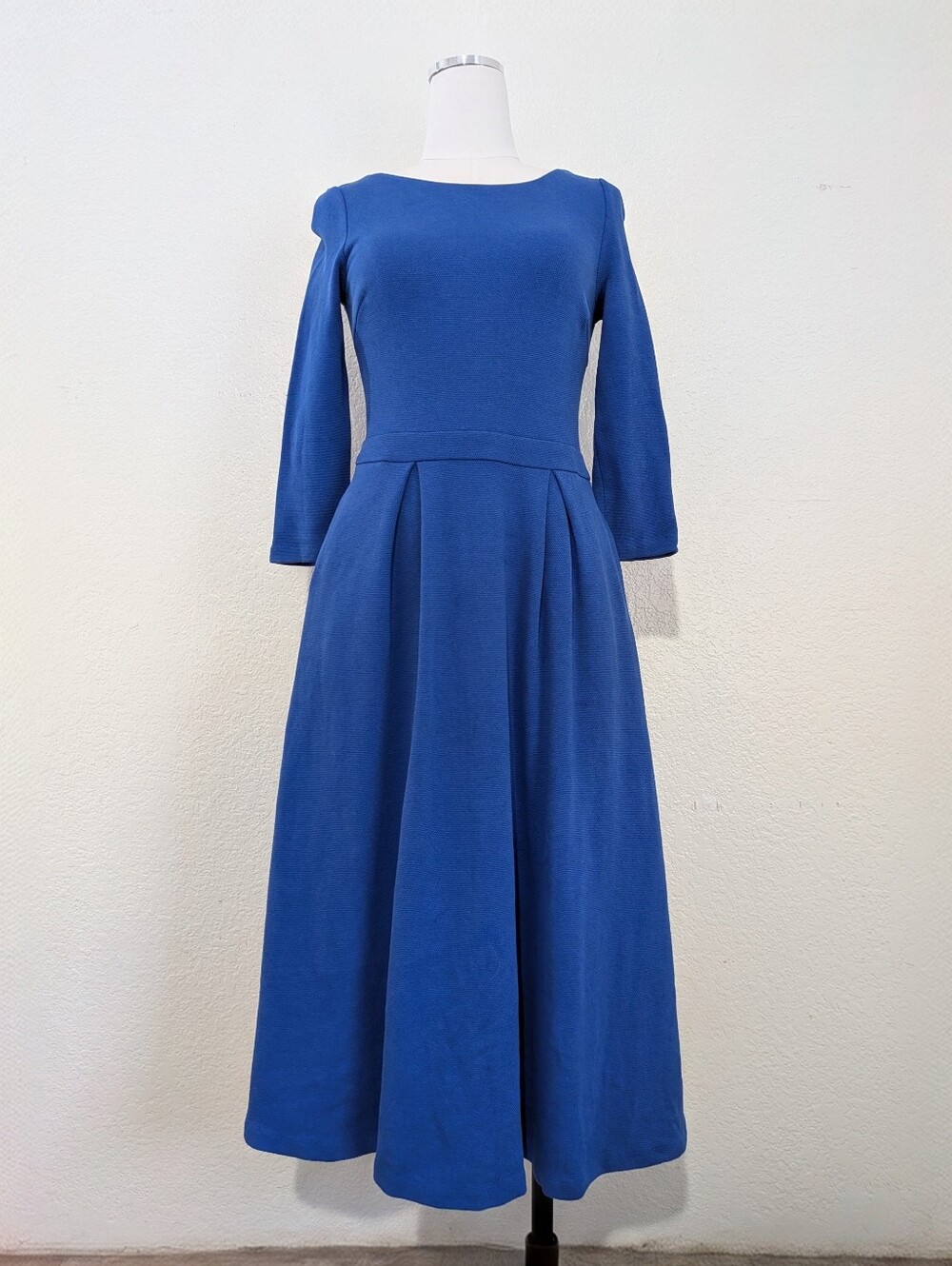 Biden Harley Textured Dress In Royal Blue Size 4